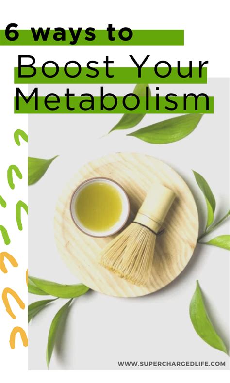6 Ways To Boost Your Metabolism Boost Your Metabolism Metabolism