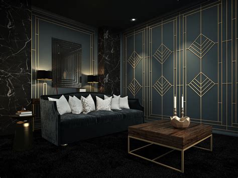 7 Steps To A Glam Old Hollywood Art Deco Home Friday Home Gulf News