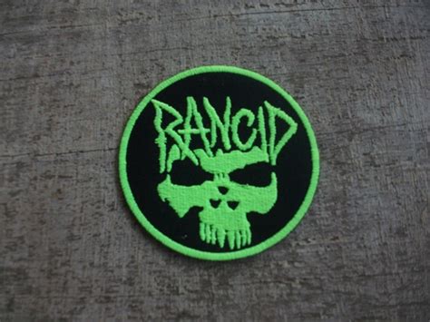 Rancid Patch Logo Punk Rock Band Music By Lovepatchshop On Etsy