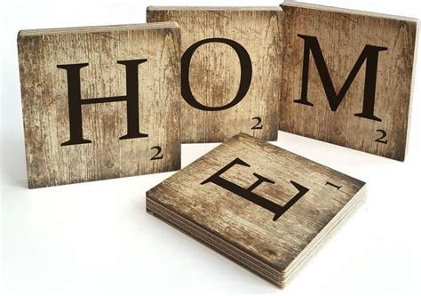 Scrabble Tekst Home Decoratieletters Scrabble Houten Letters