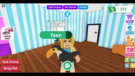 My Roblox Adopt Me Pets Includes A Toucan And Penguin Youtube
