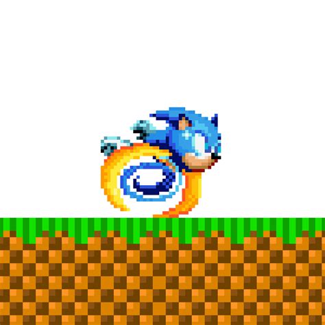 Pixilart Sonic Running  By Shady Rose