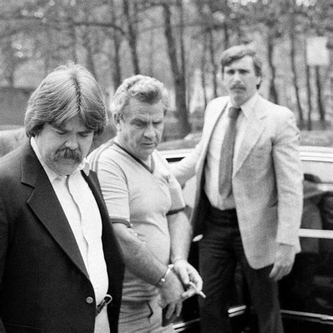 Jimmy Burke Being Taken Into Custody By Authorities For One Of His Many
