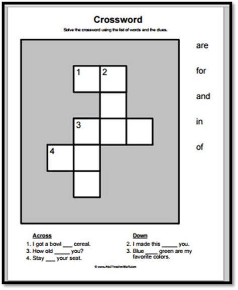 A Crossword Puzzle Is Shown With The Missing Pieces