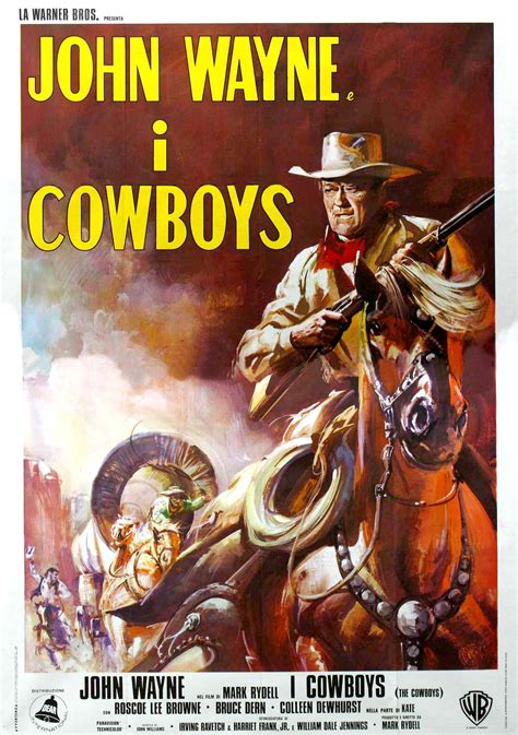 John Wayne Y Los Cowboys The Cowboys 1972 Crtelesmix