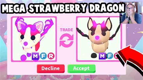 Trading Mega Strawberry Shortcake Bat Dragon For My Dream Pet Adopt