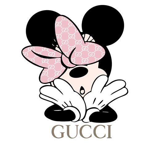 Gucci Minnie Fashion Disney Svg Gucci Brand Logo Svg Gucci Inspire