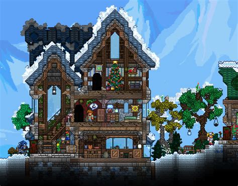 Terraria House Design Terraria House Ideas Terrarium Base Terraria