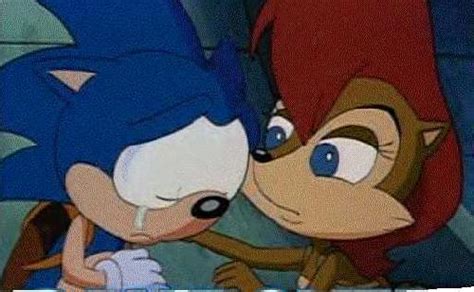 Sally Cheering Up Sonic Fighting For Freedom Image 16343321 Fanpop