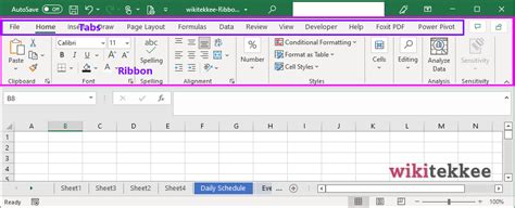 Master Excel Ribbon And Tabs 20 Examples Wikitekkee