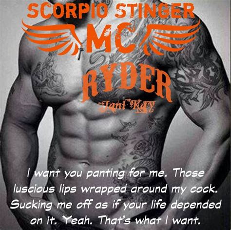 Scorpio Stinger Mc Prequel Ryder By Jani Kay Review