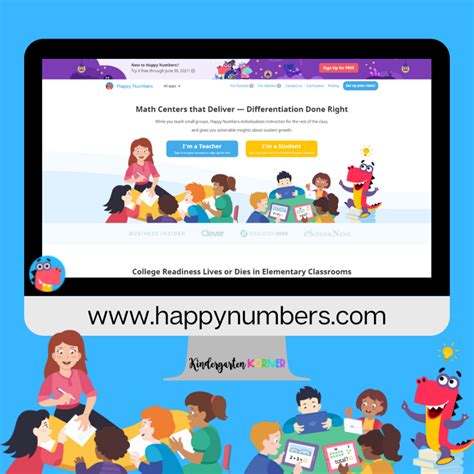 Happy Numbers A Free Math Website Kindergarten Korner A