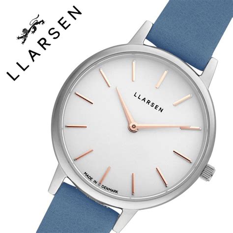 楽天市場エルラーセン 腕時計 LLARSEN 時計 キャロライン Caroline レディース ホワイト LL146SWRSHA 限定