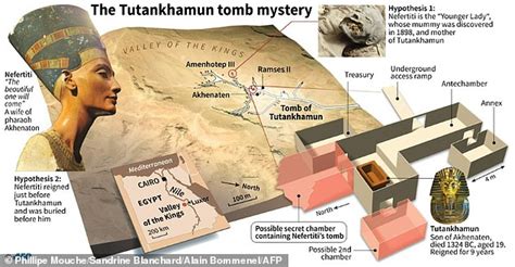 Does King Tuts Tomb Hold Queen Nefertitis Remains Daily Mail Online