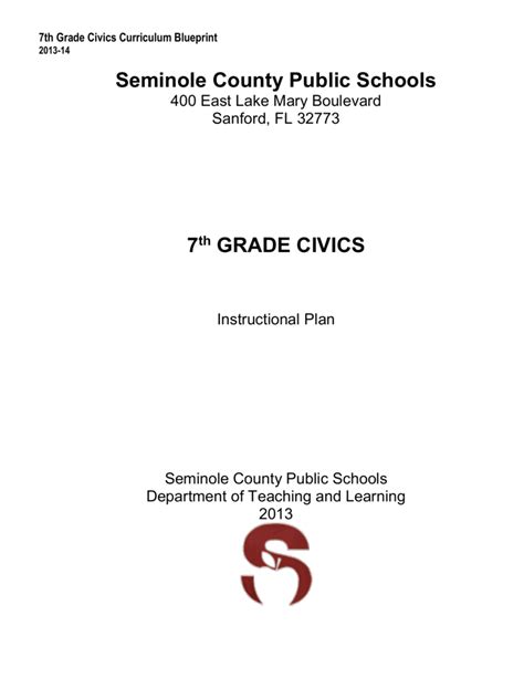 7th grade civics florida worksheets & teaching resources | tpt start studying 7th grade civics florida. 7th Grade Civics - Seminole County Schools