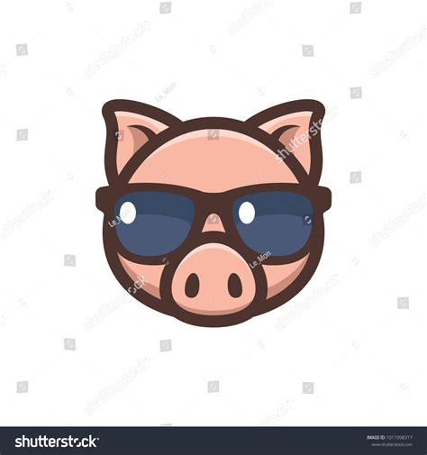 138 Sunglasses Pig Logo Images Stock Photos And Vectors Shutterstock