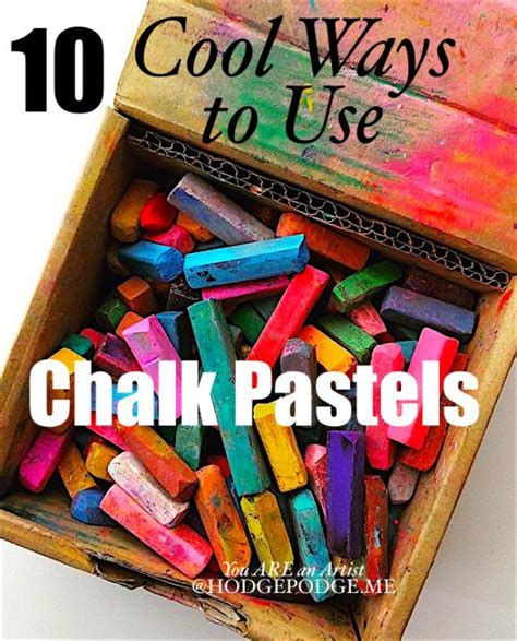 10 Cool Ways To Use Chalk Pastels Your Best Homeschool