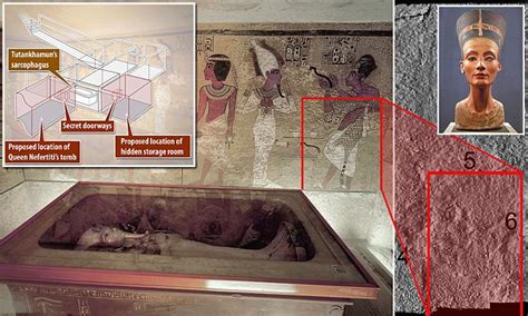 King Tutankhamun Tombs Hidden Chamber Discovered Through Testing Temperature Daily Mail Online