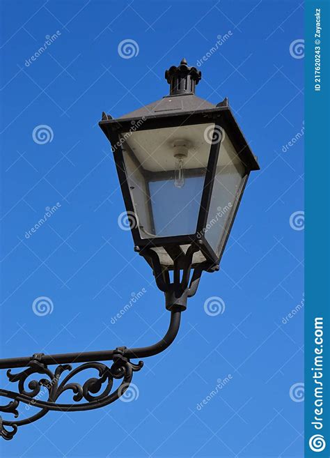Decorative Vintage Street Light In Style Of 19th Century Gas Street
