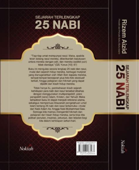 Buku Sejarah Orang Nabi Dan Rasul Lengkap Malaykuri