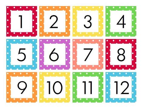 New Calendar Numbers Printable Free Printable Calendar Monthly