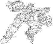 Coloriage Robot Dinosaure Styracosaure  JeColorie.com