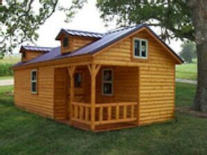 Browse the styles below to find the perfect log cabin house for your needs! Amish quality log sided cabin, pre-built/delivered 14' X ...