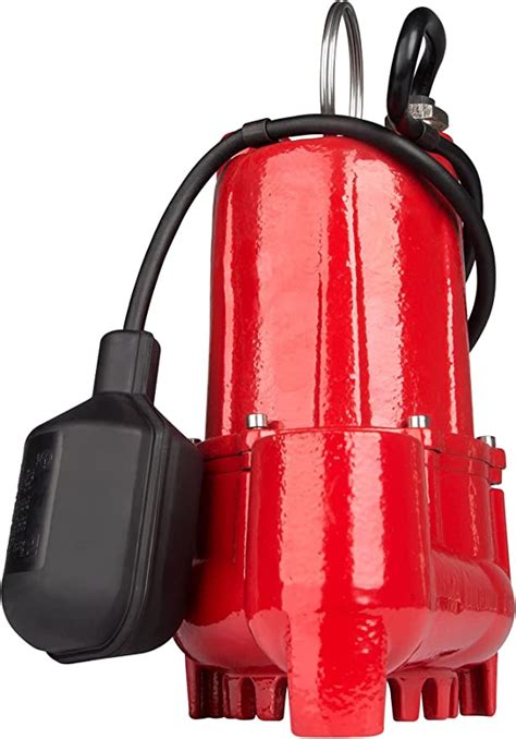 Red Lion Rl Sc T Volt Hp Gph Cast Iron Sump Pump With Tethered Float Switch