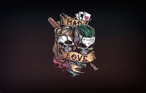 Joker And Harley Quinn Posted By Ryan Tremblay Joker Art Hd Wallpaper
