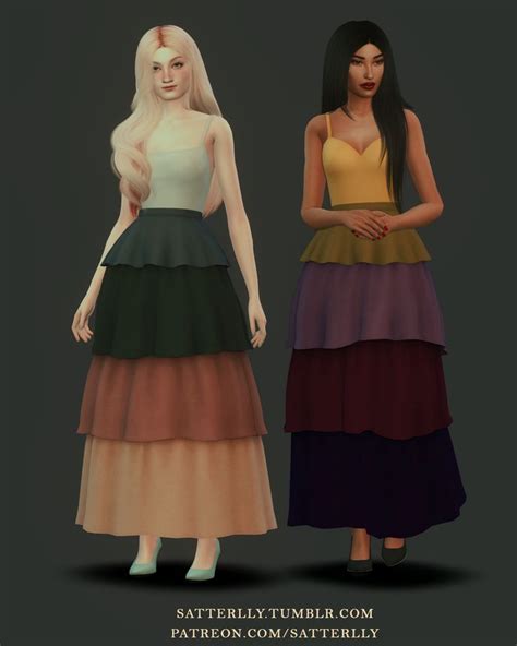 Set Estella 2 Summer Satterlly Sims 4 Mods Clothes Sims 4