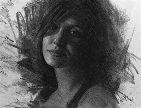 Charcoal Drawings On Behance