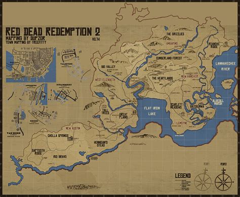 Red Dead Redemption 2 Full Interactive Map Horjj