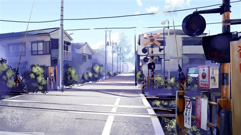 🔥 Download Japan Street Illustration Digital Art Artwork 1080p By