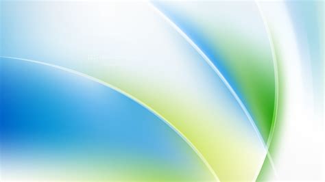 Abstract Blue Green And White Background Design