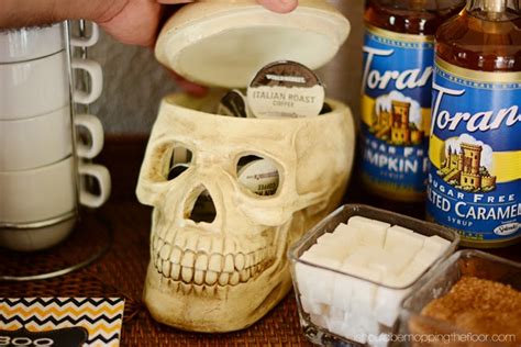 By brooke riley 6 comments. Halloween Coffee Bar with World Market Goodness | i should ...