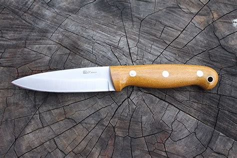 Gns Natural Saber Grind Knife From Lt Wright Handcrafted Knives