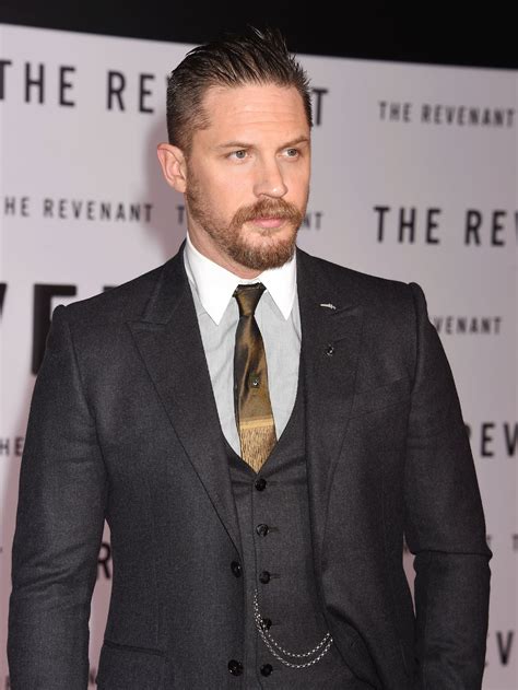 Tom Hardy Looked Like A Fancy 19th Century Oil Baron At ‘the Revenant’ Premiere Tom Hardy