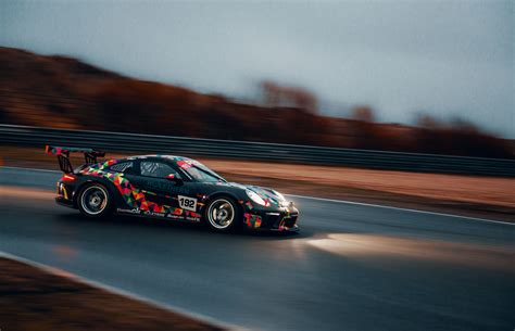 Super Racing Car Panning Photography Racing Porsche