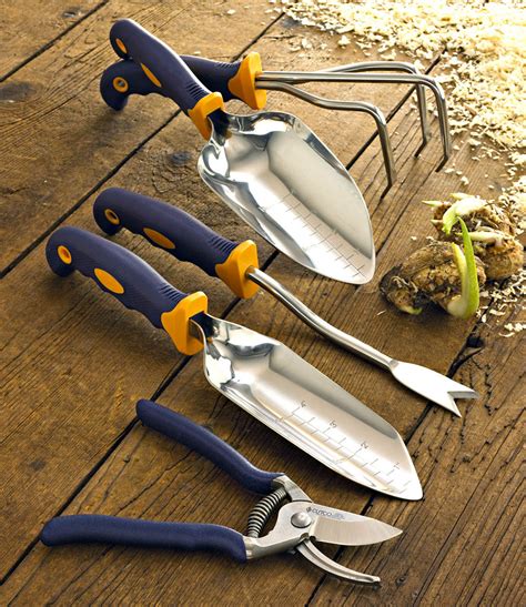 All garden tool sets can be shipped to you at home. 5-Pc. Garden Tool Set w/FREE Garden Bag | Garden Tools by ...