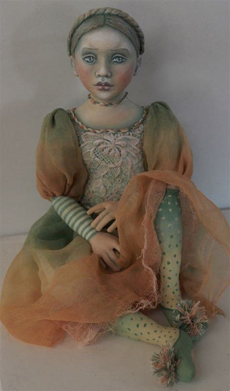 Fabric Art Doll Art Dolls Cloth Ooak Art Doll Art Dolls Handmade