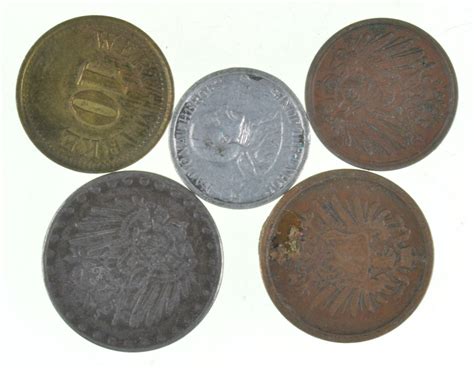 Collection Of Very Old German Coins You Get Them All Property Room