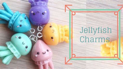 Jellyfish Charm Tutorial 🌊 Polymer Clay Youtube