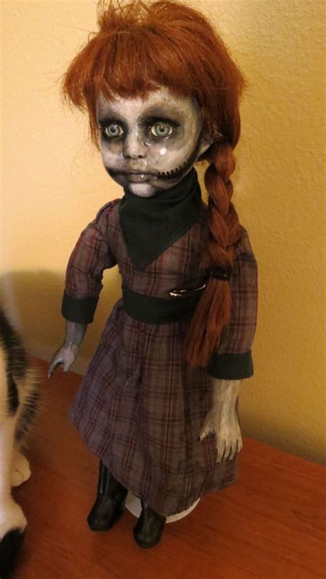 Handpainted Porcelain Horror Doll Munimoro Gob Pe