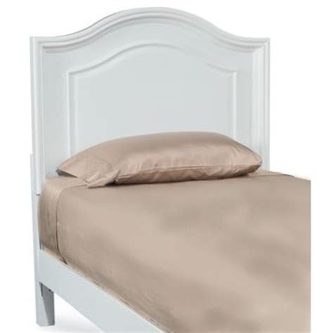 Legacy Classic Madison Twin Panel Arched Headboard In White Finish Wood