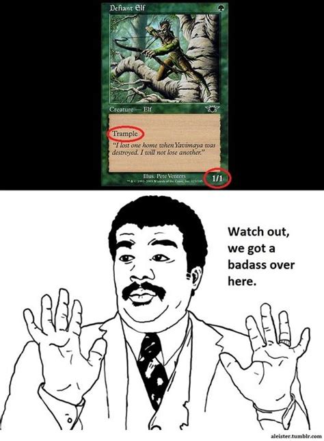 Almost As Cool As The Badger Magic The Gathering Cards Mtg Memes Magic The Gathering