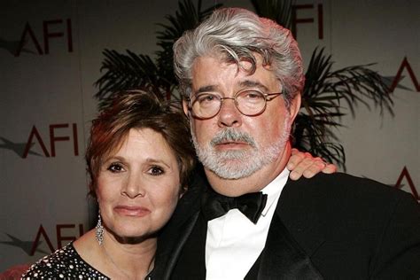 George Lucas Carrie Fisher Was The Boss Of The Star Wars Films
