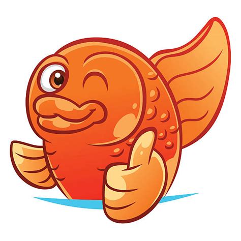 Best Goldfish Cartoon Illustrations Royalty Free Vector Graphics