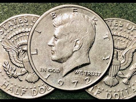 This coin is worth at least its weight in silver. 1972, 1973, 1974 Half Dollars - YouTube in 2020 | Half ...