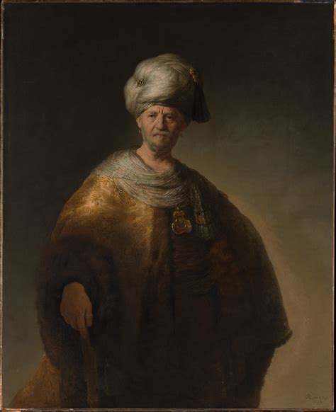 Rembrandt Rembrandt Van Rijn Man In A Turban The Metropolitan