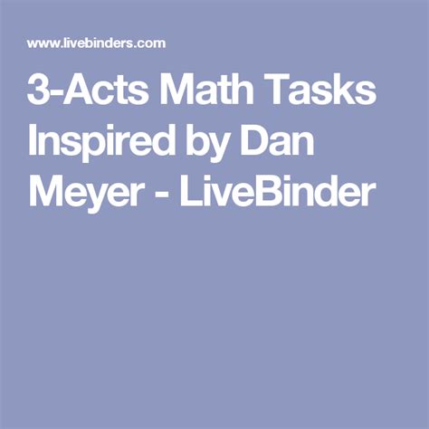 3 Acts Math Tasks Inspired By Dan Meyer Livebinder Act Math Math